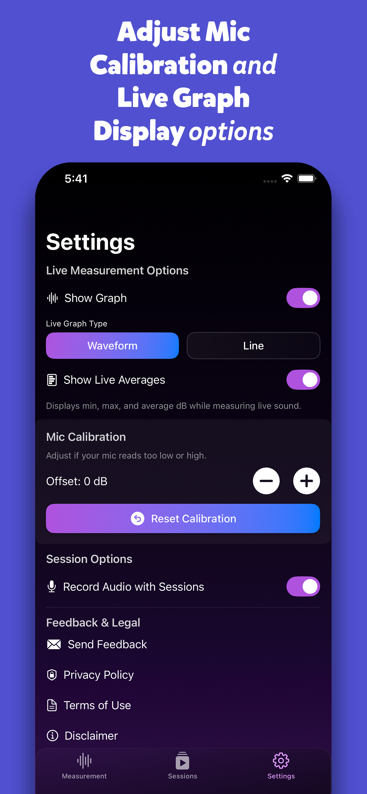 SoundTrace: Decibel Meter dB