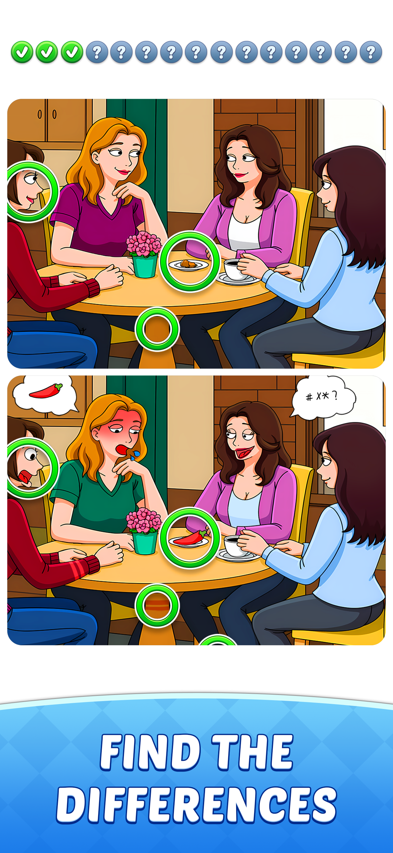 Hidden Differences : Spot It