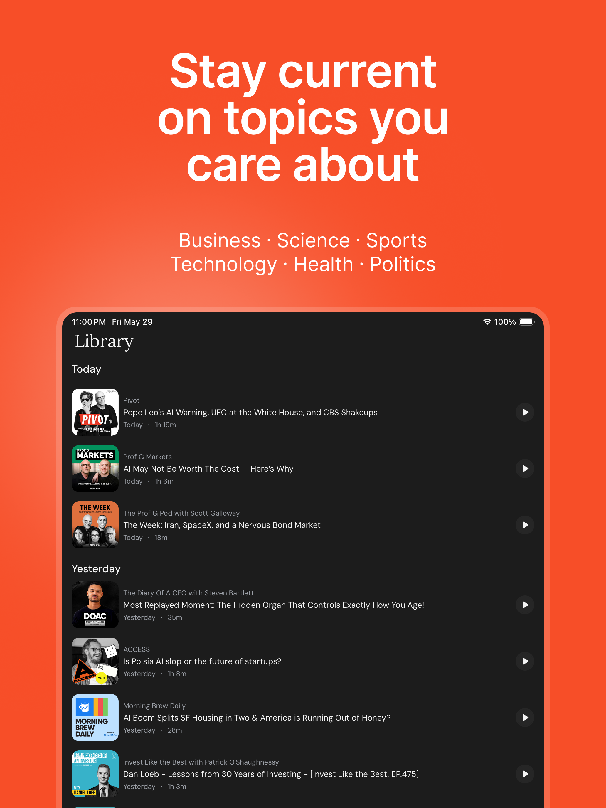 Recite: Daily Podcast Learning screenshot 7