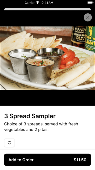 Alpha Omega Grill & Bakery iPhone screenshot 3 - Food & Drink app