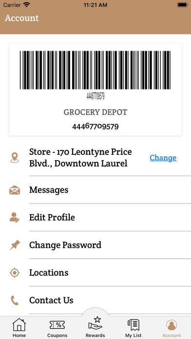 Grocery Depot MS Screenshot