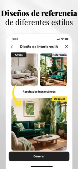 Captura de pantalla de Diseño De Casa IA - DecAI® en iPhone 3