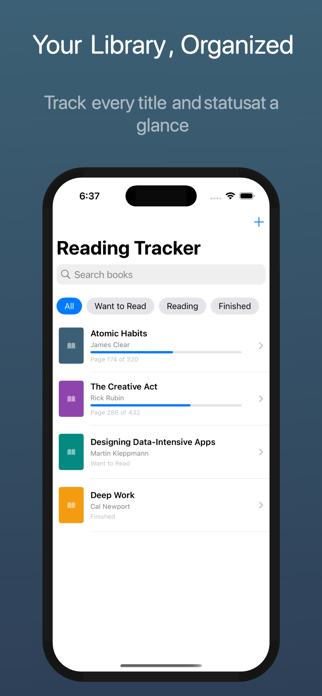 Book Page Tracker Screenshot 1 of 6