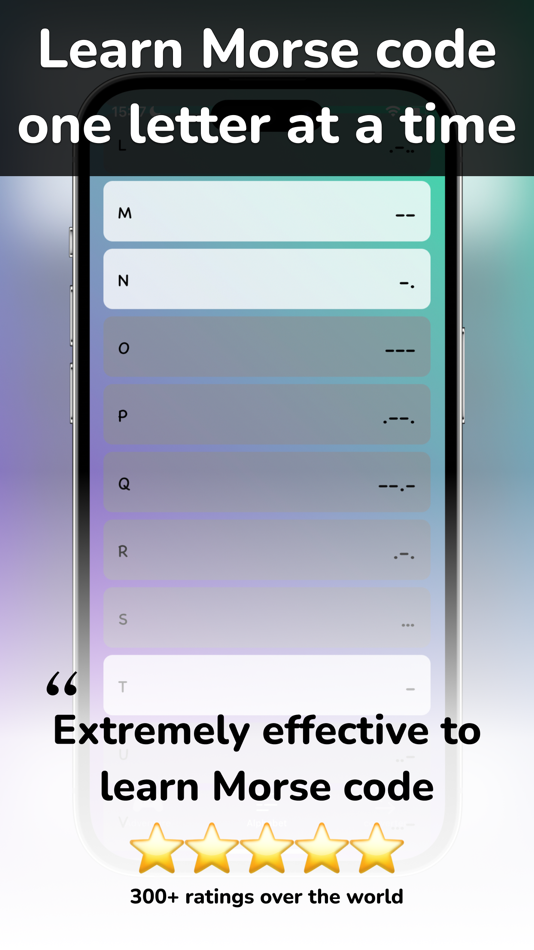#1. Morse Code Translator, Trainer (iOS) 由: Louis Duboscq