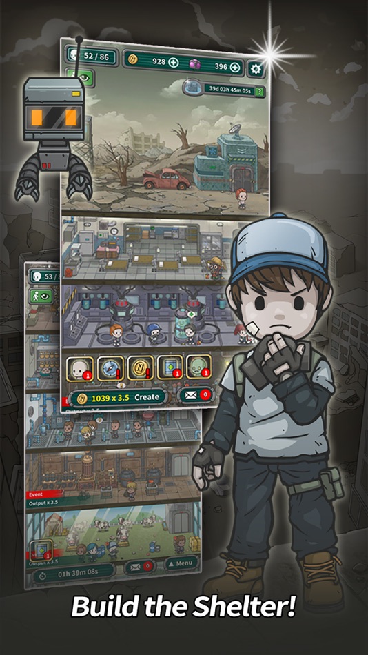 #2. Under Survival : SIMULATION (iOS) 由: Dreamplay Games Inc.