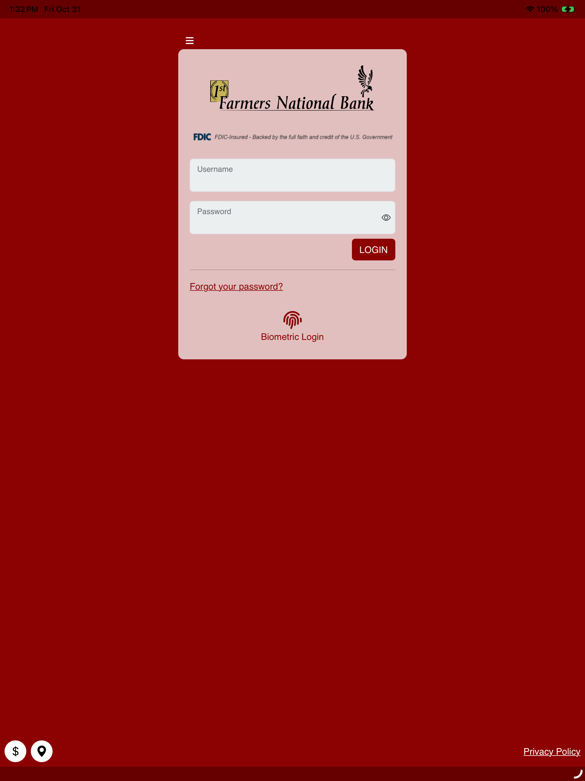 First Farmers National Bank