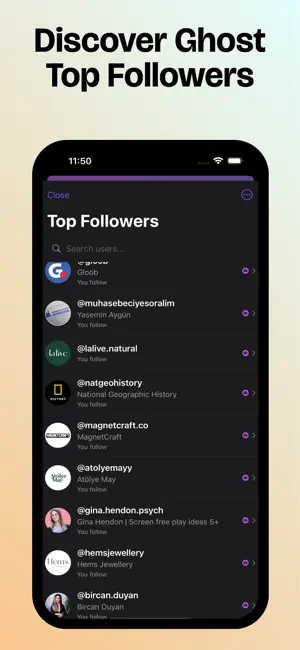 Reports+ Unfollowers Tracker screenshot 3