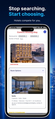 goodNstay: Hotels & Travel Bid iPhone screenshot