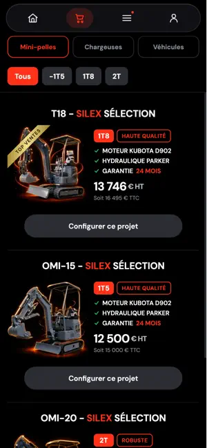 SILEX MATÉRIEL screenshot 2