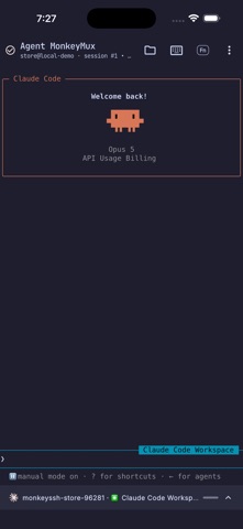 MonkeySSH iPhone screenshot 9