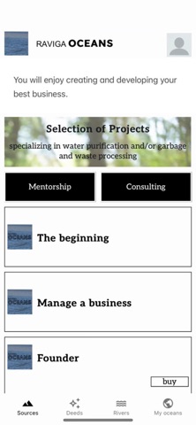 RAVIGA OCEANS Scales Startups Screenshot 2 of 5