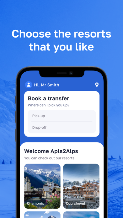 Alps2Alps Ski Transfers Screenshot