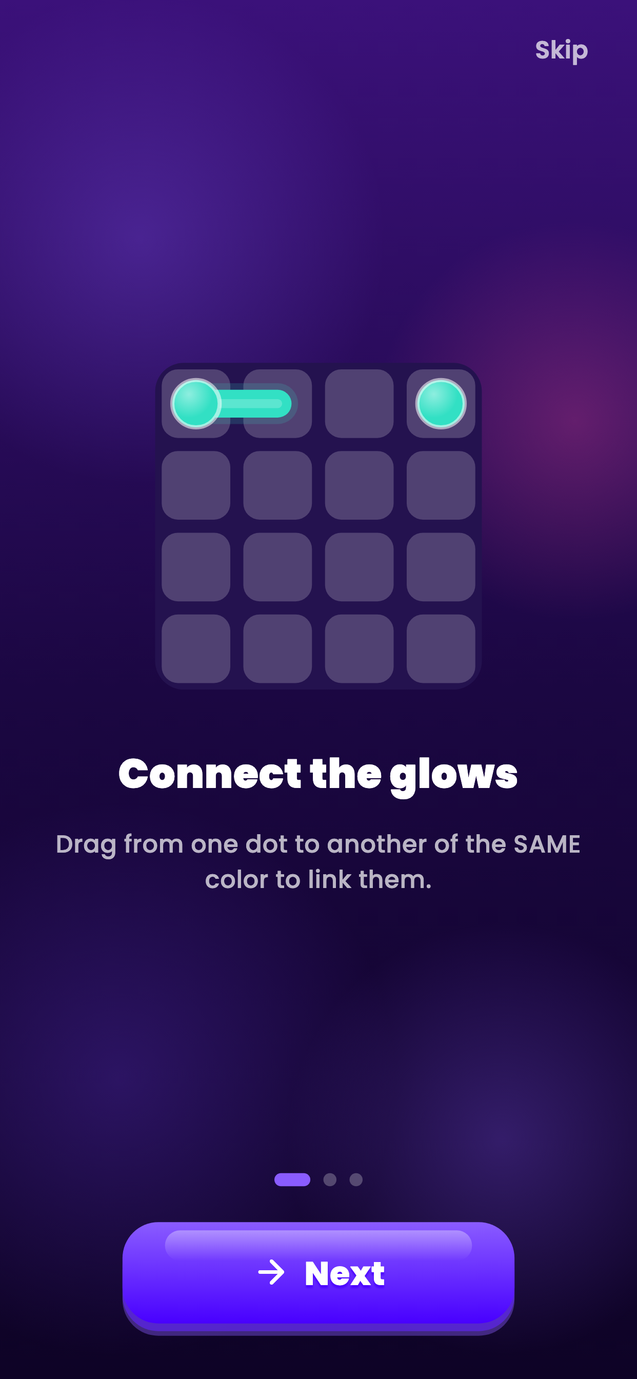 Konluma: Glow Link Puzzle screenshot 8