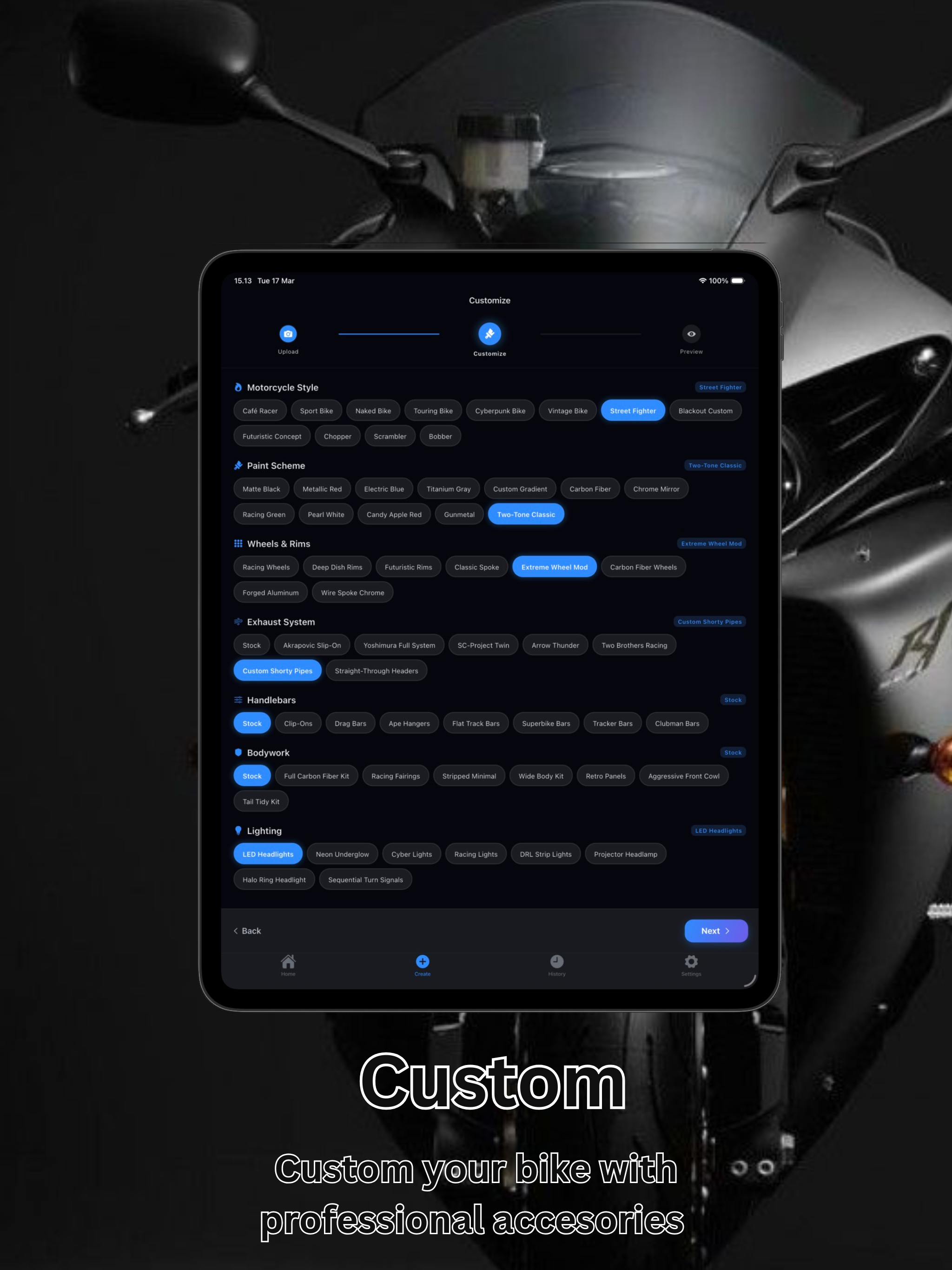 Moto AI: Bike Custom Design screenshot 11