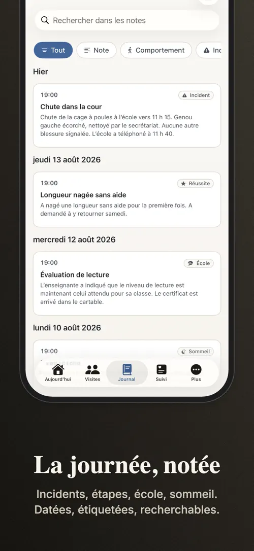 Fosterwell sur iPhone : capture d’écran 5 sur 6