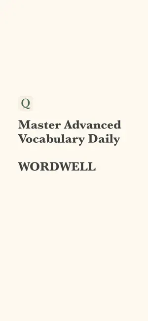 Wordwell - Daily Vocabulary screenshot 1