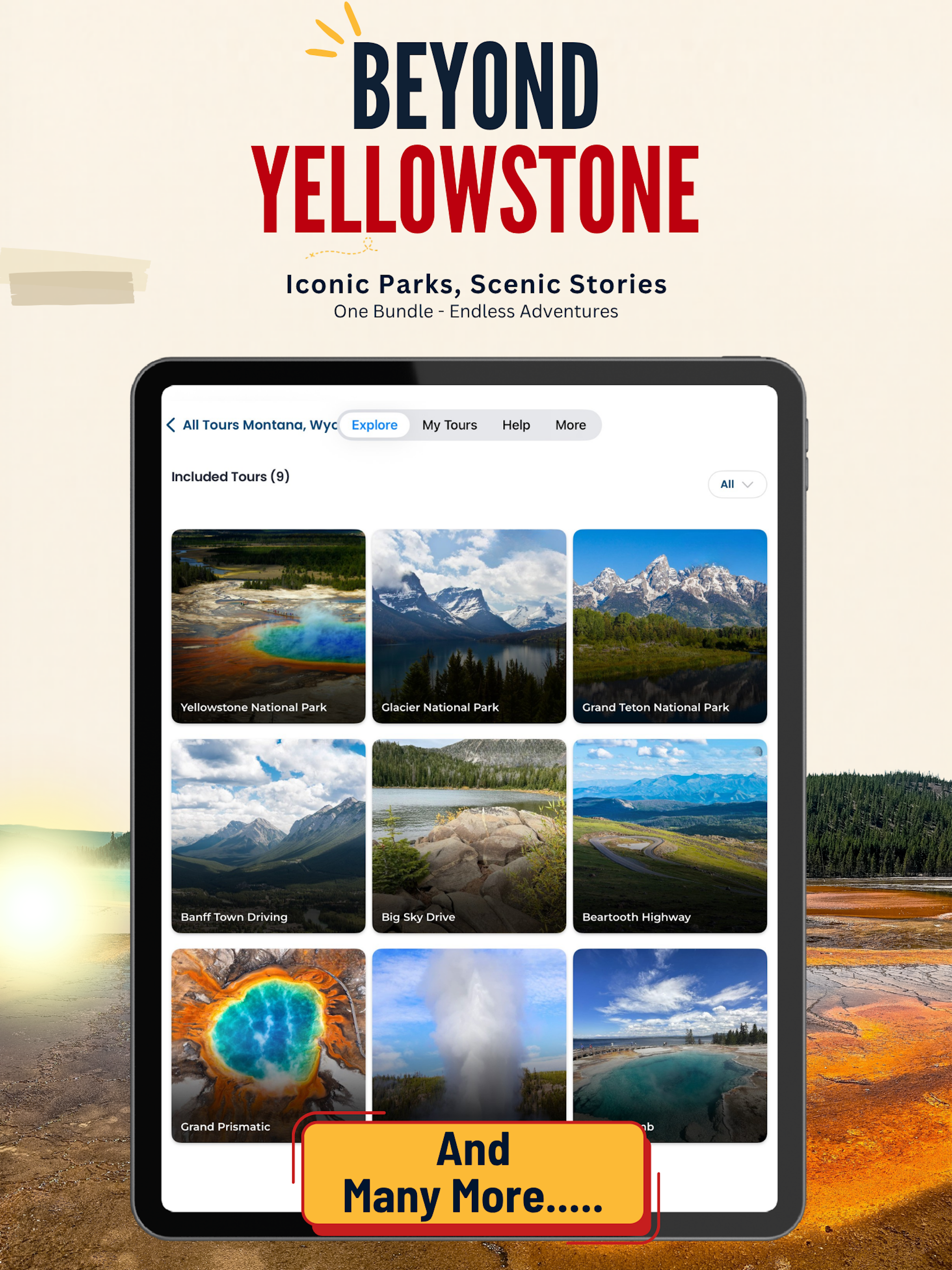 Yellowstone Audio Tour Guide