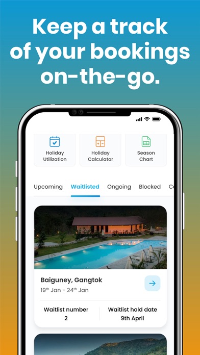Club Mahindra Screenshot