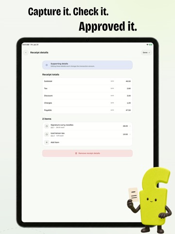 Fint: Budget & Expense Tracker iPad screenshot