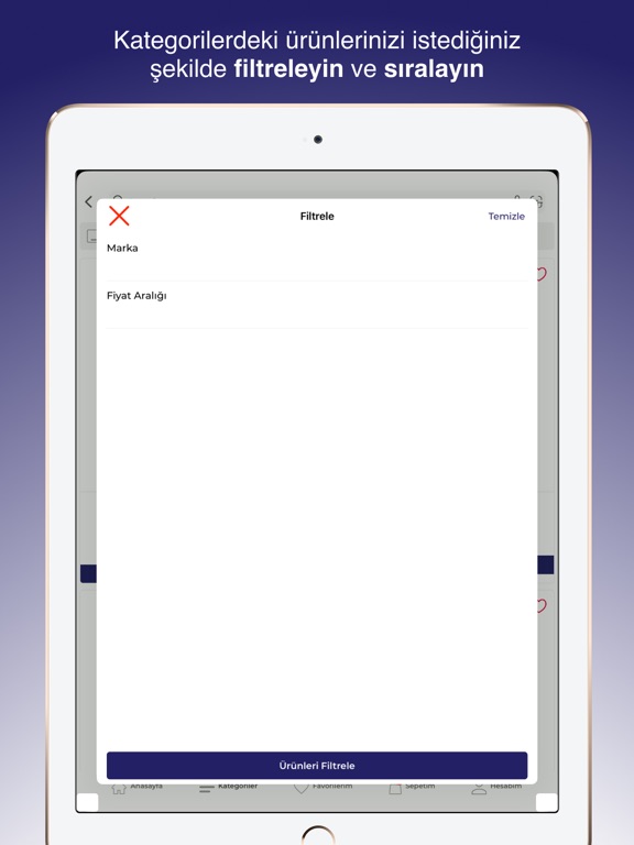 Kağan Parfümeri iPad screenshot 5 - Shopping app