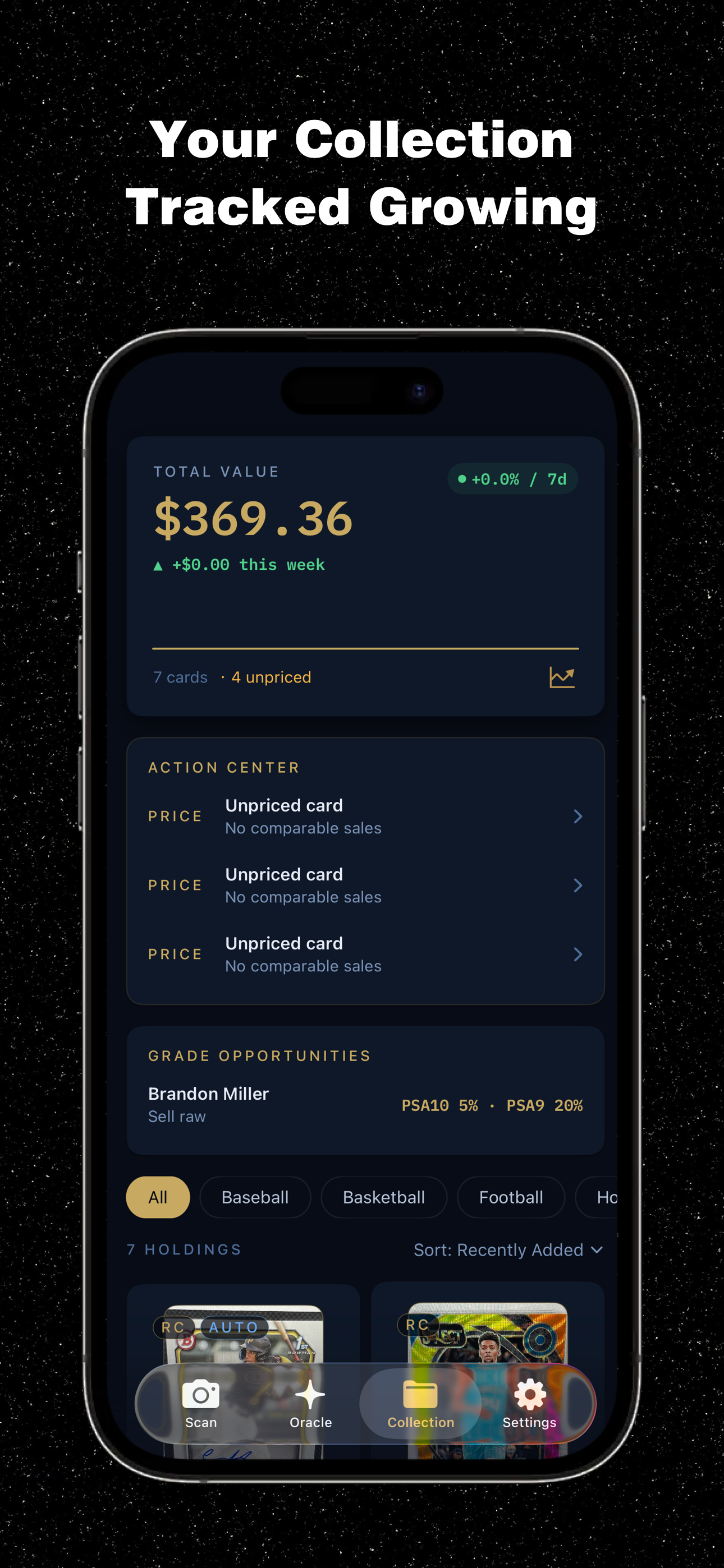 CardOracle – Sports Card AI