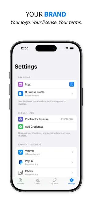 Offline Invoice: Paper Invoice screenshot 3