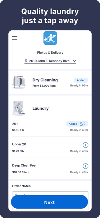 LaundryPal Delivery Screenshot 1 of 3