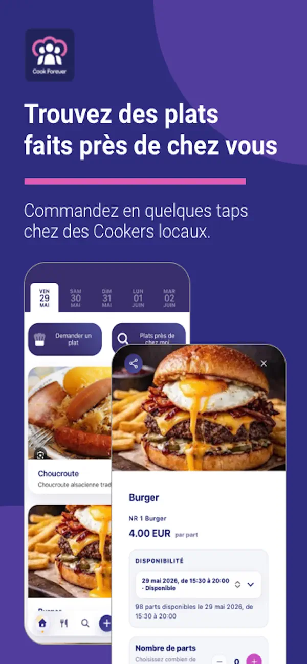 Screenshot #1 pour Cook Forever App