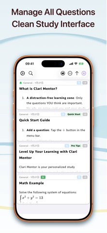 Clari Mentor - Exam Prep Screenshot 4 of 10