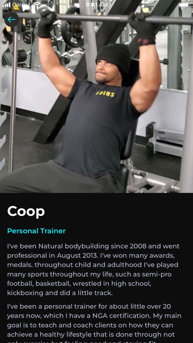 Coopsfitness Screenshot