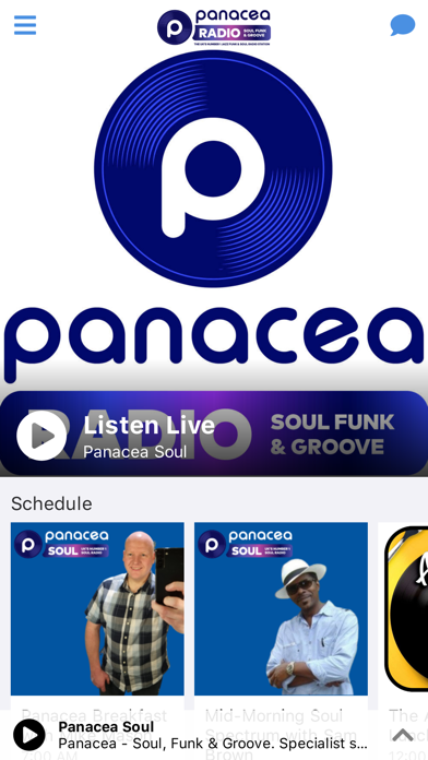Panacea Soul Radio Screenshot