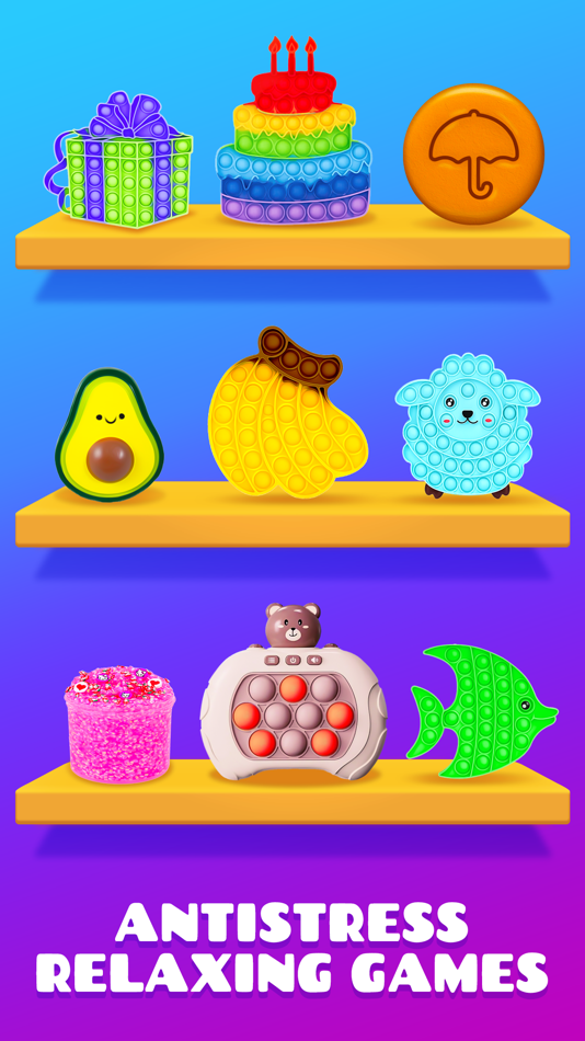 #1. Antistress Calming Games (iOS) 由: Dimitri Liwenetz