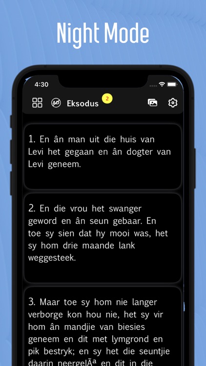 Afrikaans Bible. screenshot-6