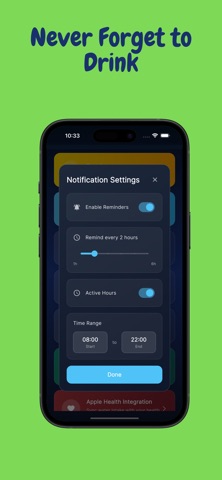Water tracker - Hydrate Guru Screenshot 3 of 5
