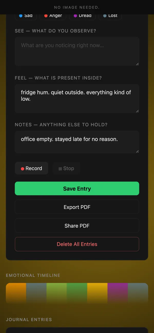 #3. Inner Sight - Offline Journal (iOS) By: Fabian Kindermann