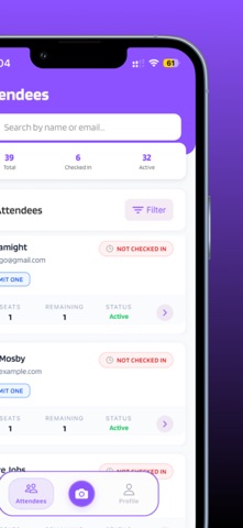 Fanpit Check-in Manager screenshot