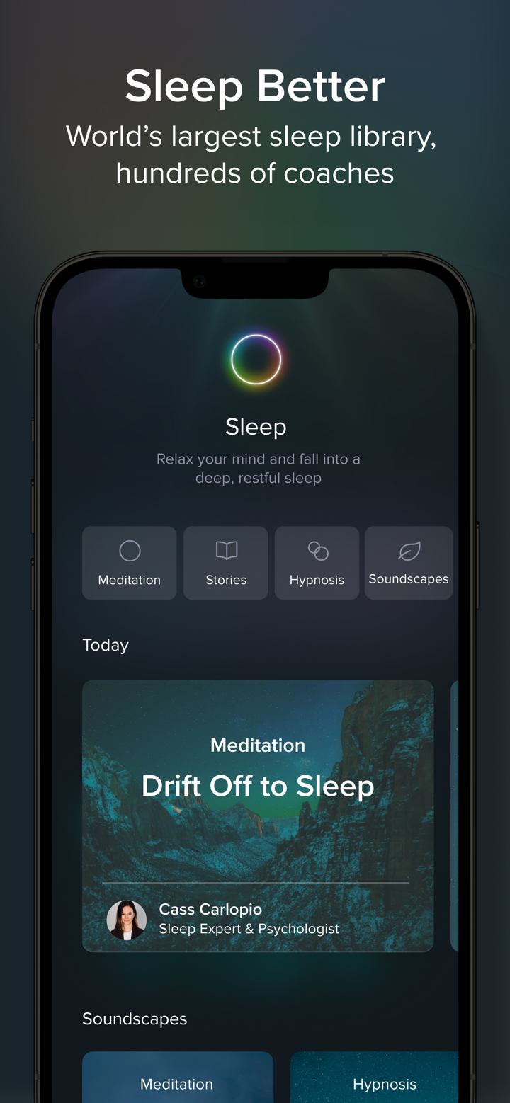 Aura: Meditation & Sleep, CBT screenshot 2
