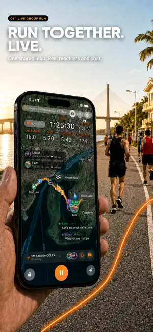 MyRun - Run Together Anywhere screenshot 1