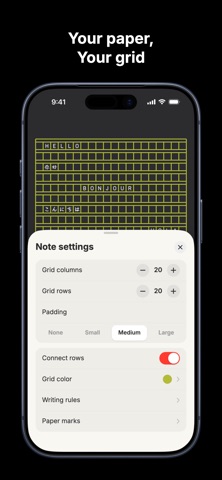GridNote: Zen Writing Space Screenshot 3 of 3