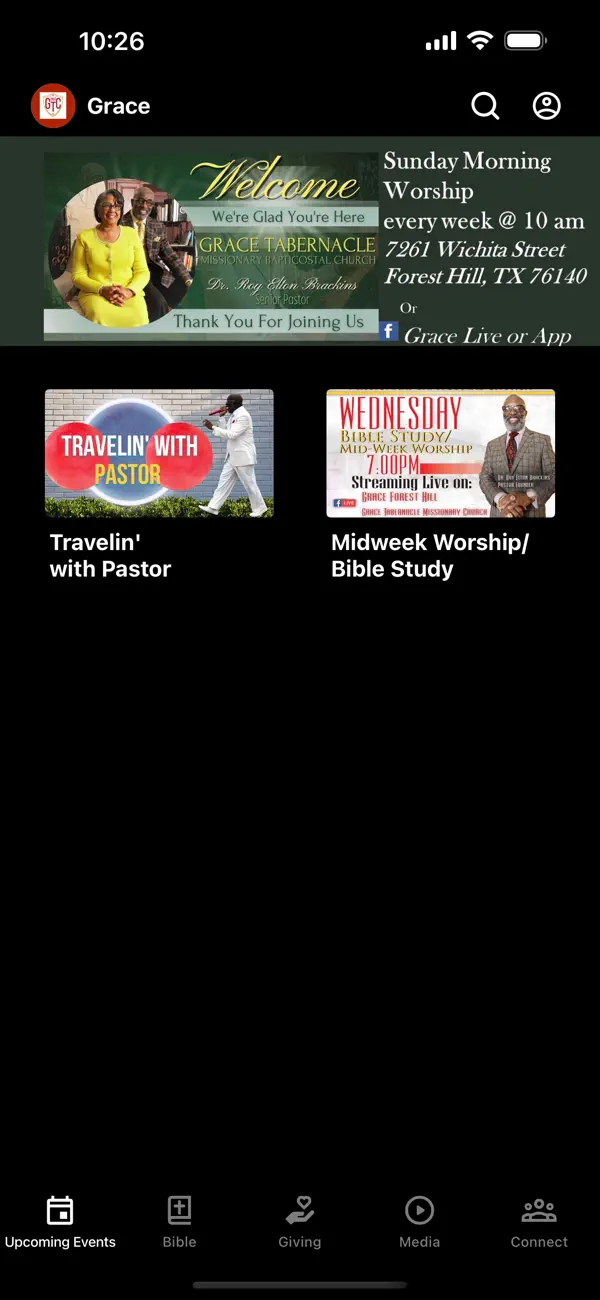 Screenshot #1 pour Grace Tabernacle Church