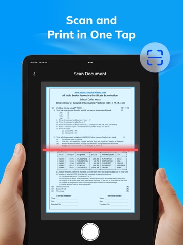 Printify: Smart Scan & Print iPad screenshot