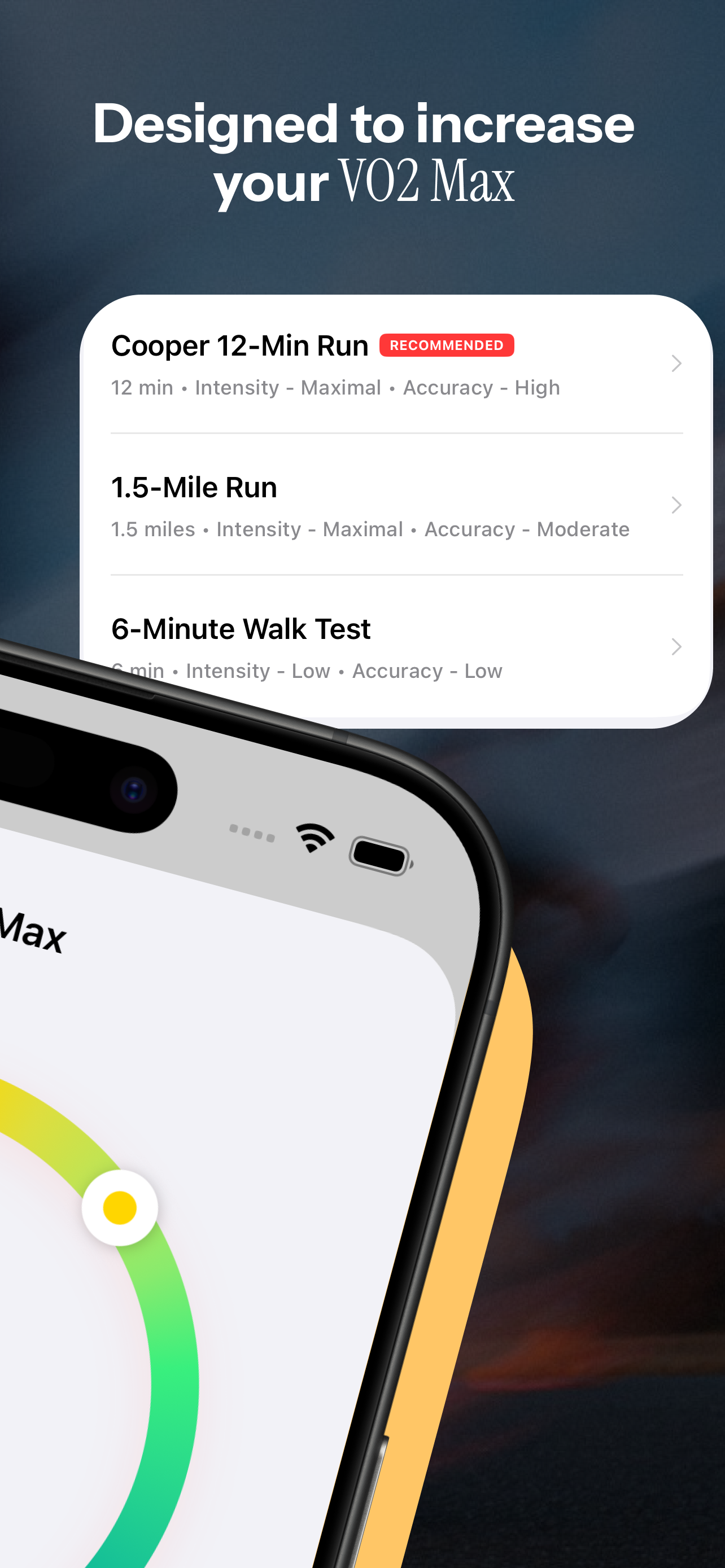 Corsa - Increase your V02 Max screenshot 2