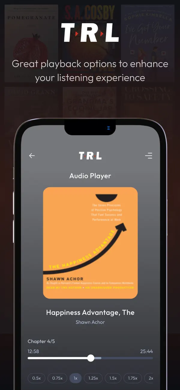 Screenshot #2 pour TRL Audiobooks