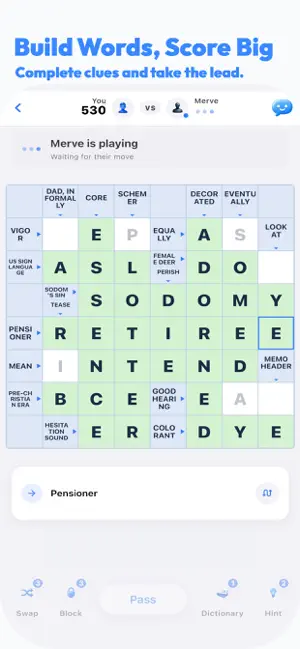 Worduel: Crossword Duel screenshot 4