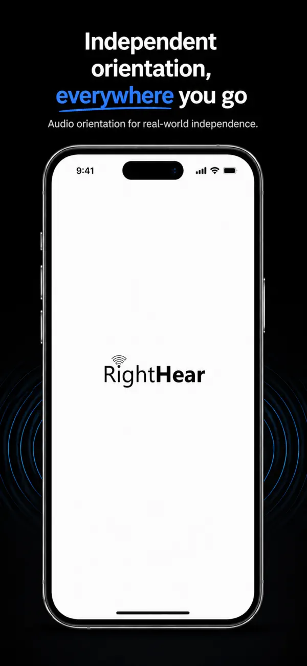 Screenshot #1 pour RightHear - Blind Assistant