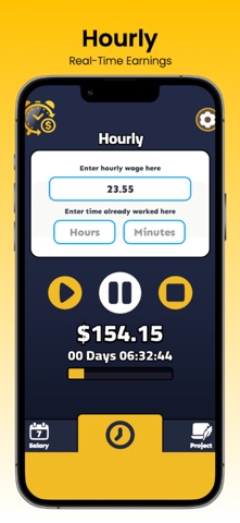 Money Clock: Pay Tracker Screenshot 2 of 5