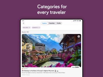 TravelPirates: Travel Deals iPad screenshot