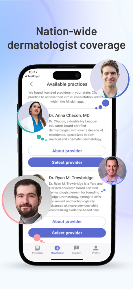 Miiskin: Rx Dermatology Visits screenshot 2