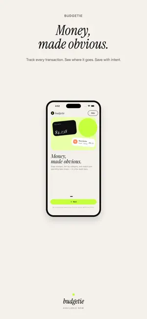 Budgetie: Expense Tracker screenshot 1