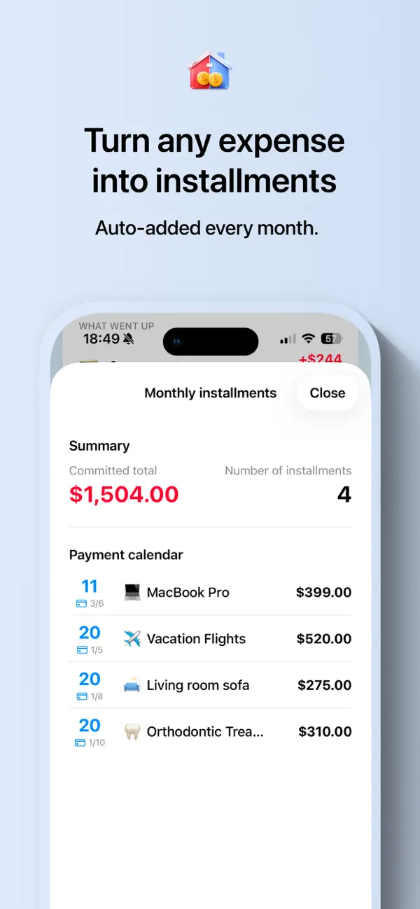#5. CoupleSplit (iOS) di: Erik From